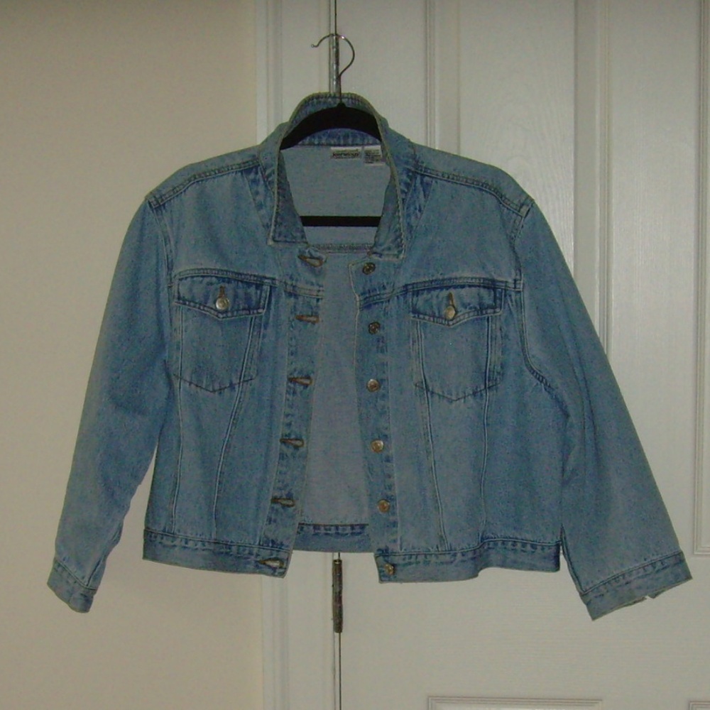 NEWPORT NEWS JEANOLOGY Collection Denim Jacket - Size 18